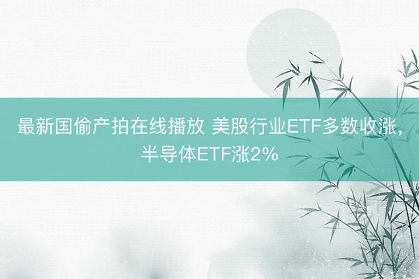 最新国偷产拍在线播放 美股行业ETF多数收涨，半导体ETF涨2%